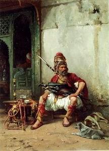 unknow artist Arab or Arabic people and life. Orientalism oil paintings 181 Germany oil painting art
